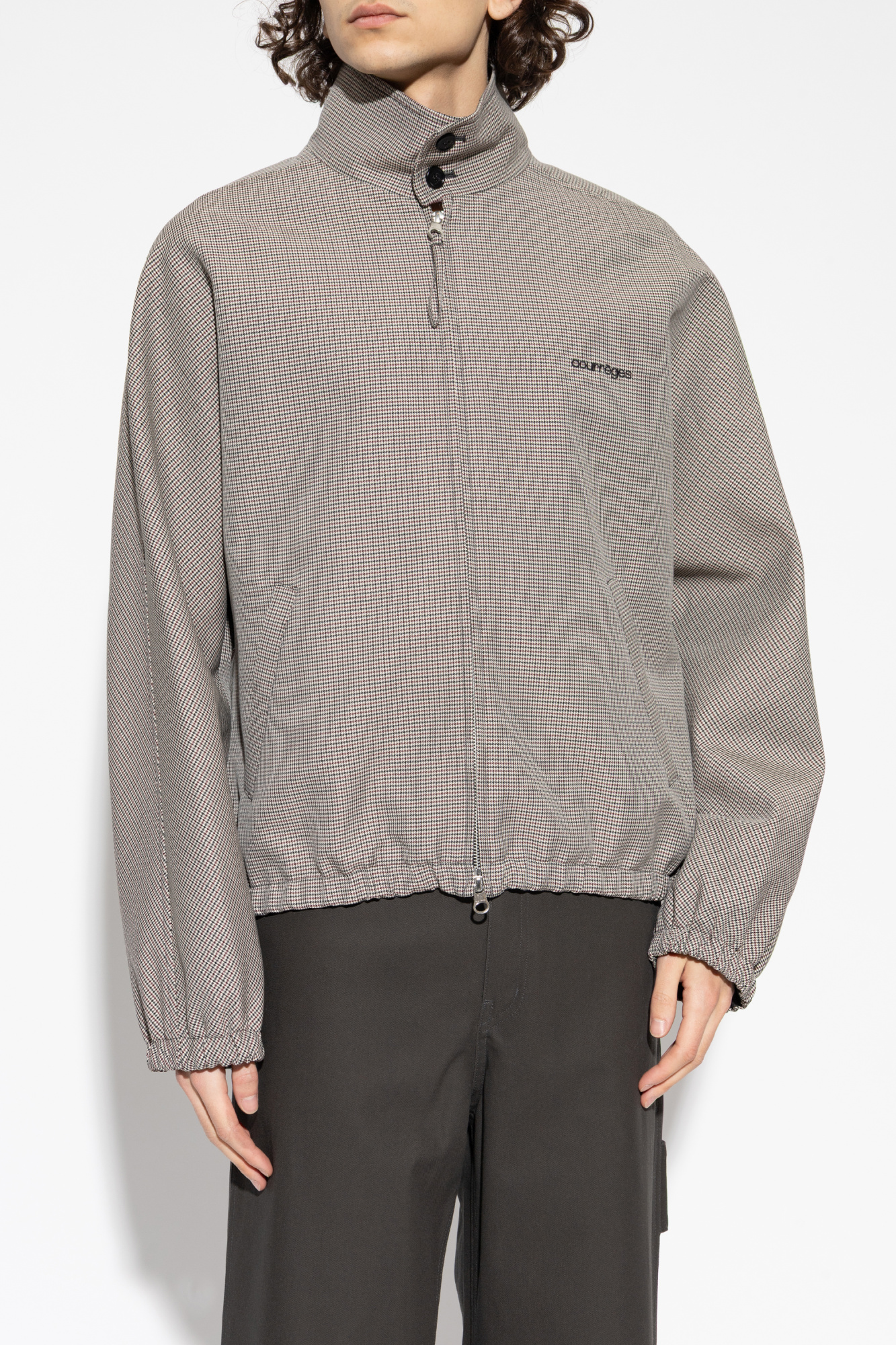Courrèges Jacket with a houndstooth pattern | Men's | Vitkac